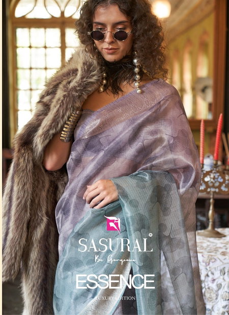 Essence By Sasural Organza With Digital Print Saree Online Wholesale